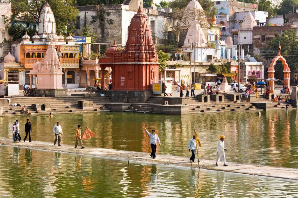 Sunrise photography at Ram Ghat Ujjain