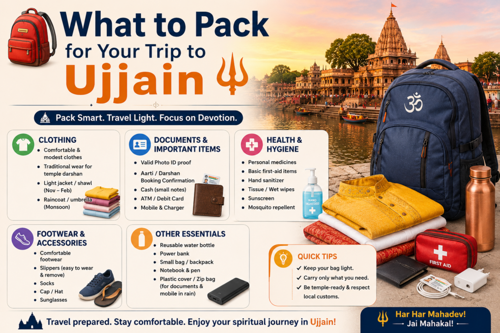 What to Pack for Your Trip to Ujjain