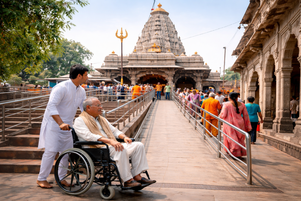 Wheelchair Accessibility at Mahakaleshwar Temple