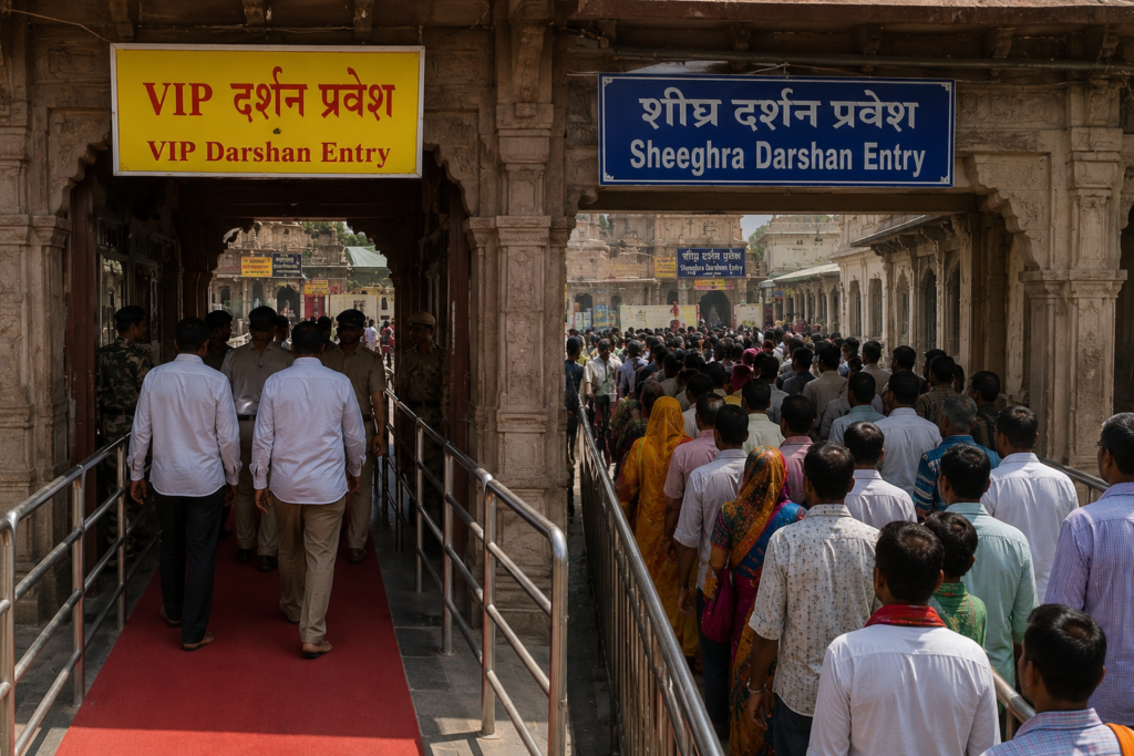 VIP Darshan vs Sheeghra Darshan